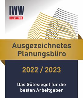 IWW Arbeitgebersiegel: Ausgezeichnetes Planungsbüro (Foto: Stefan Bausewein)