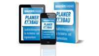 3D-Coverlogo Planer am Bau