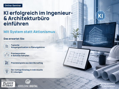 KI erfolgreich im Planungsbüro einführen KI erfolgreich im Planungsbüro einführen