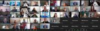 Screenshot vom Plenum des virtuellen QM-Workshops Planer am Bau