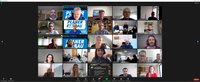 Screenshot Ausschnitt Teilnehmenden-Plenum beim 2. virtuellen Planer-am-Bau-Klausurwochenende