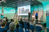 E. Rüdiger Weng vom QualiätsVerbund Planer am Bau auf dem Fachseminar 2020 von GN Bauphysik in Stuttgart (Foto: Heiko Potthoff, Schorndorf)